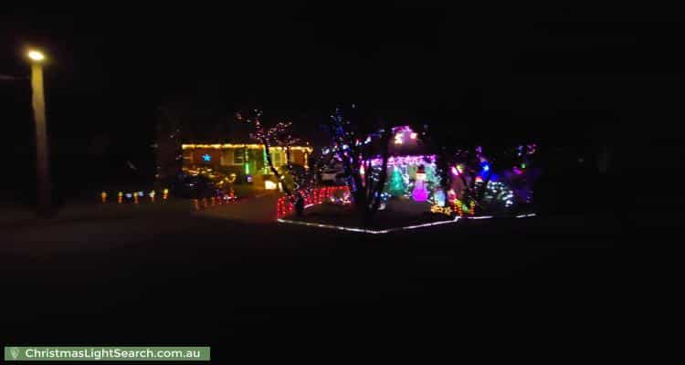 Christmas Light display at 23 Francine Street, Seven Hills