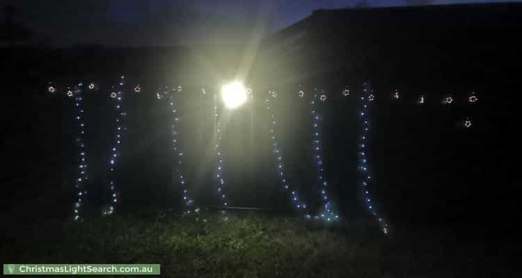 Christmas Light display at 12 Vandeven Court, Ferntree Gully