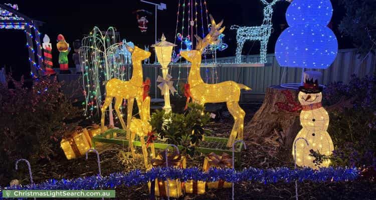 Christmas Light display at  David Road, Lilydale