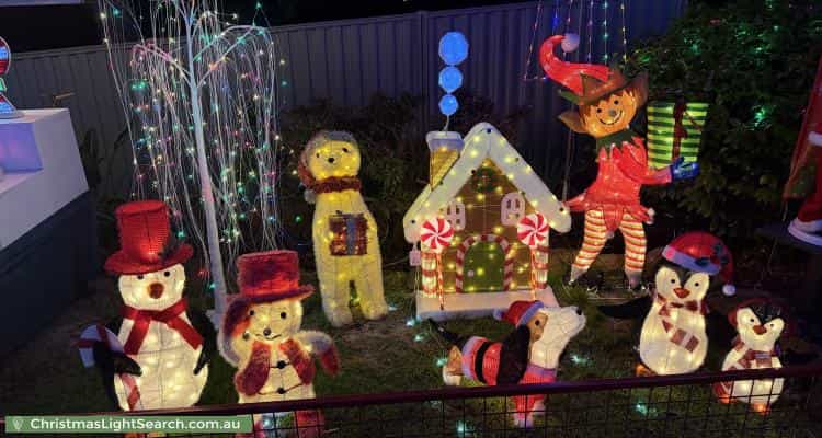 Christmas Light display at  David Road, Lilydale