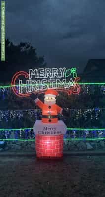 Christmas Light display at  Polwarth Circuit, Dunlop