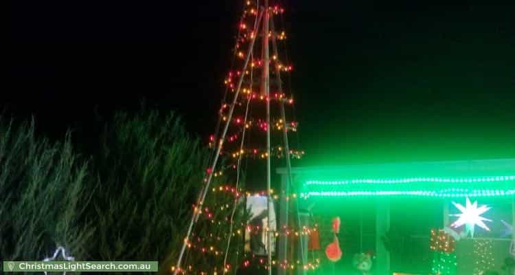 Christmas Light display at  Beela Place, Ngunnawal