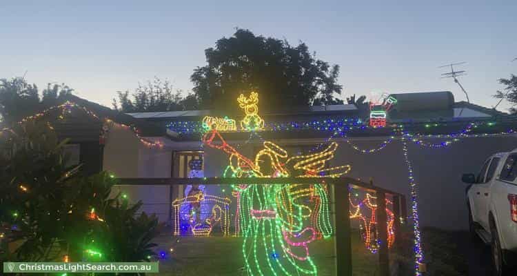Christmas Light display at 4 Heuston Court, Victoria Point