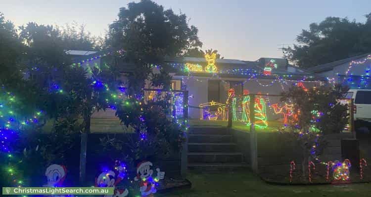 Christmas Light display at 4 Heuston Court, Victoria Point