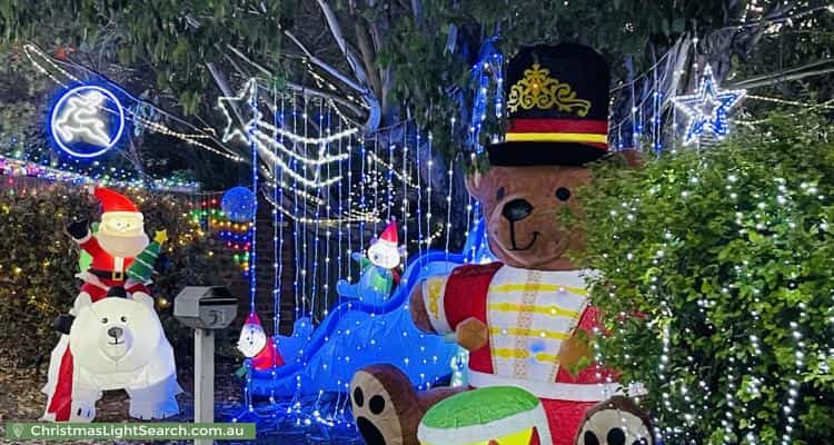 Christmas Light display at 51 Tipiloura Street, Ngunnawal