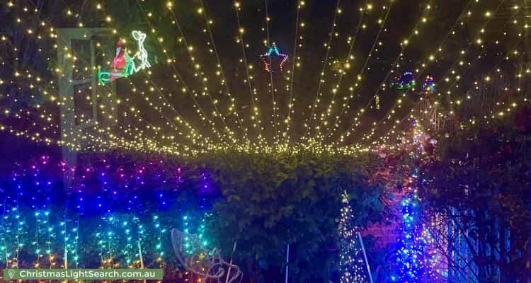 Christmas Light display at 51 Tipiloura Street, Ngunnawal