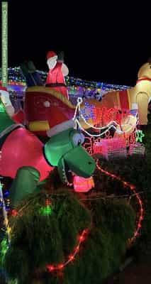 Christmas Light display at 5 Cullen Street, Warragul
