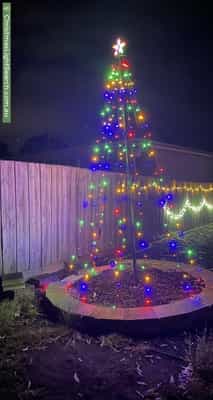 Christmas Light display at 30 Beazley Road, Cardinia