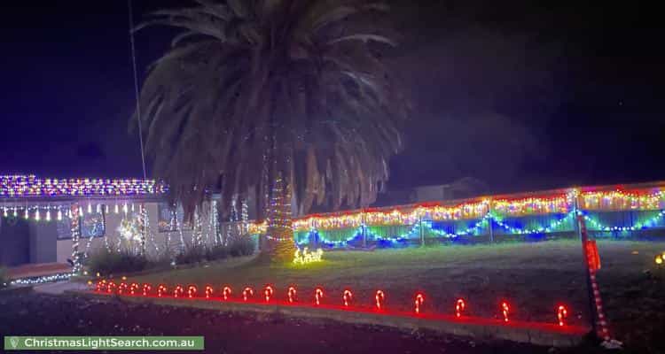 Christmas Light display at 30 Beazley Road, Cardinia