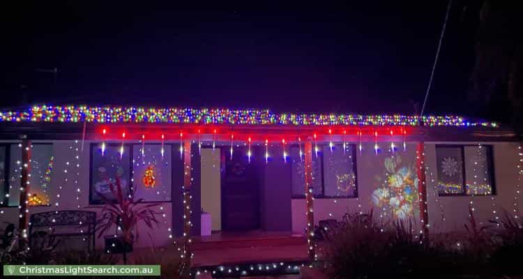 Christmas Light display at 30 Beazley Road, Cardinia