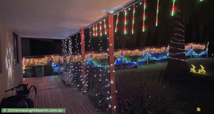 Christmas Light display at 30 Beazley Road, Cardinia