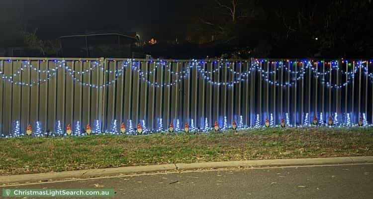 Christmas Light display at 10 Jenkinson Drive, Mount Barker