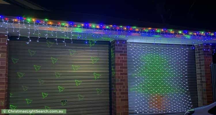 Christmas Light display at 10 Jenkinson Drive, Mount Barker