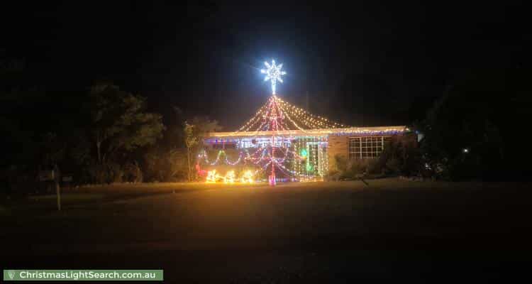 Christmas Light display at 1 Woorin Close, Bomaderry