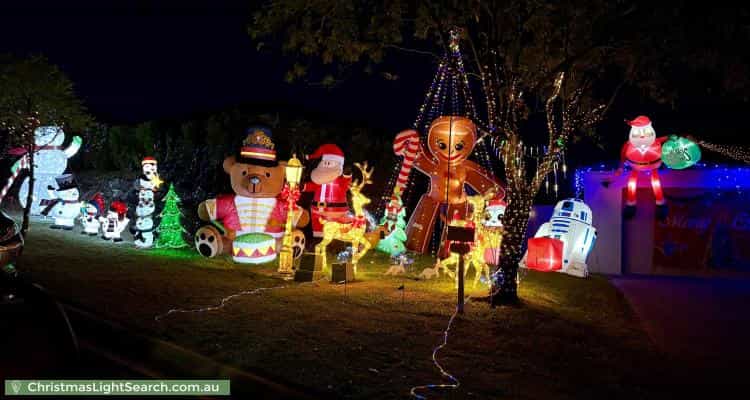 Christmas Light display at 1 Mackellar Rise, Maudsland