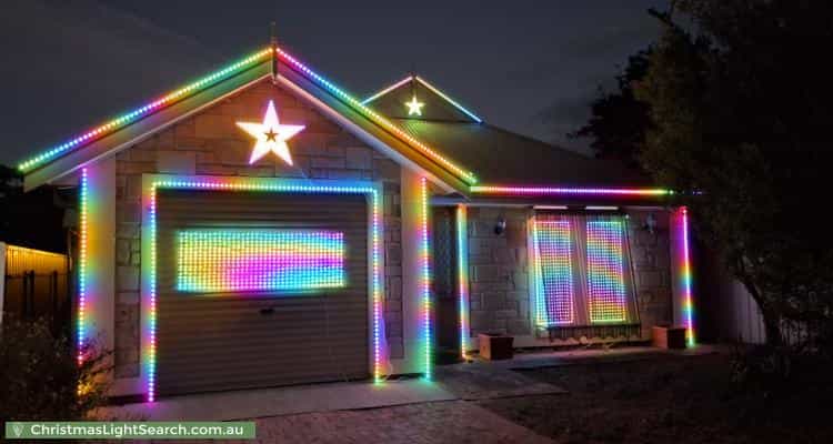 Christmas Light display at 8 Murray Street, Strathalbyn