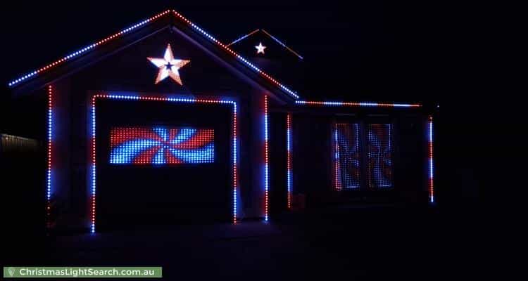 Christmas Light display at 8 Murray Street, Strathalbyn