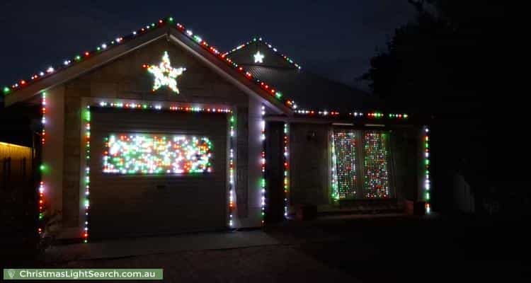 Christmas Light display at 8 Murray Street, Strathalbyn