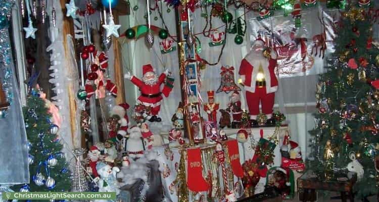 Christmas Light display at 74 Brahma Road, North Richmond