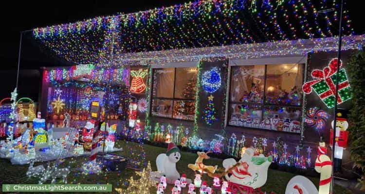 Christmas Light display at 3 Dowling Road, Oakleigh South