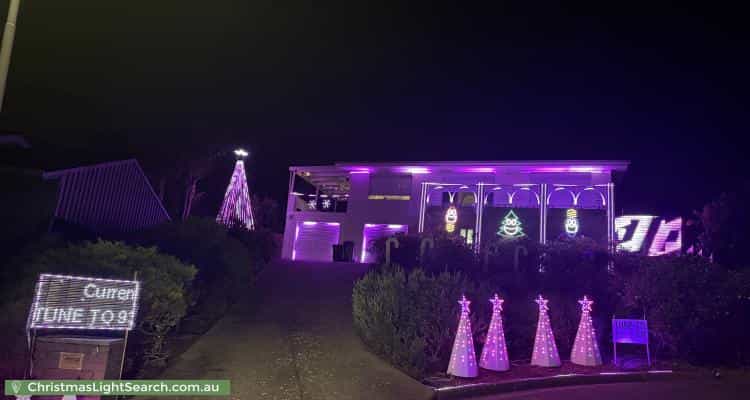 Christmas Light display at 51 Hui-Hui Drive, Happy Valley