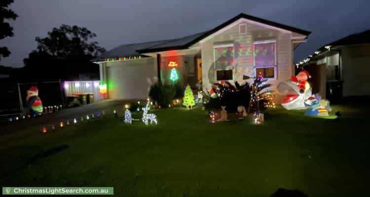 Christmas Light display at 13 Guy Avenue, Forster