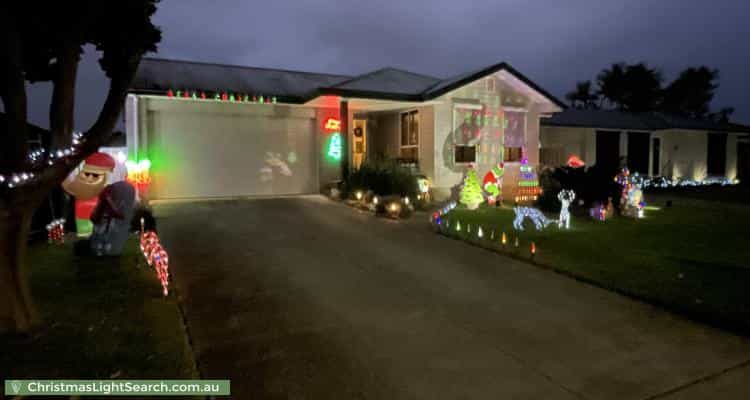 Christmas Light display at 13 Guy Avenue, Forster