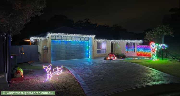 Christmas Light display at  Scampi Place, Redland Bay