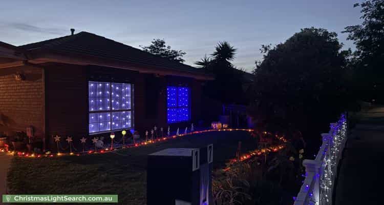 Christmas Light display at 17 Thames Boulevard, Werribee