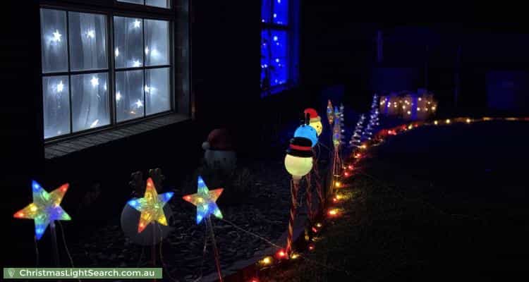 Christmas Light display at 17 Thames Boulevard, Werribee