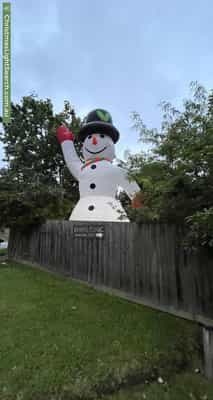 Christmas Light display at 1 Western Road, Boronia