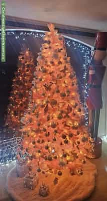 Christmas Light display at 32 Broadwaters Parade, Sandy Bay