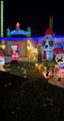 Christmas Light display at 19 Pope Avenue, Boronia