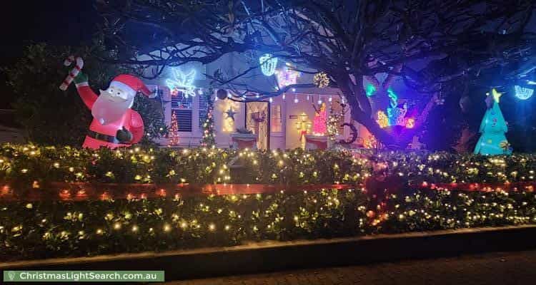 Christmas Light display at 13 Buller Street, Prospect