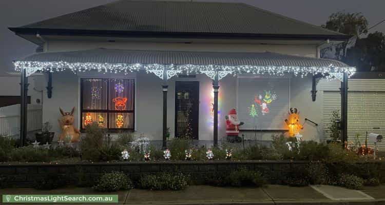 Christmas Light display at 32 May Street, Birkenhead
