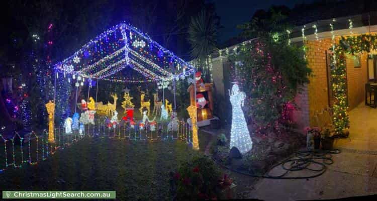 Christmas Light display at 35 McAuley Drive, Rosanna