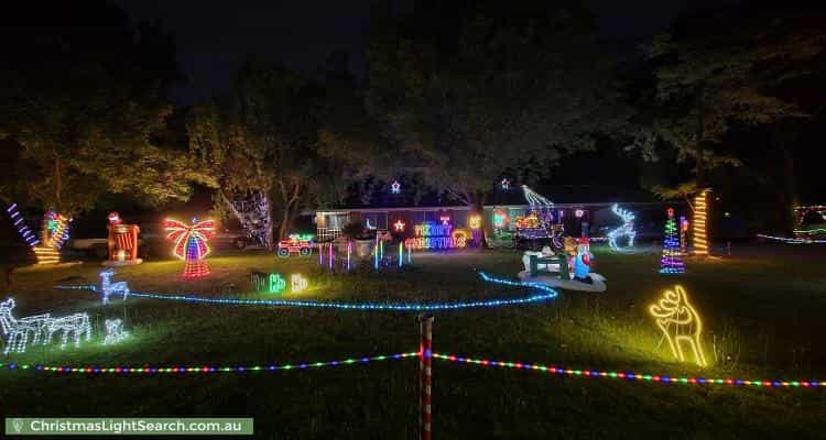 Christmas Light display at 32 Collison Road, Cranbourne East