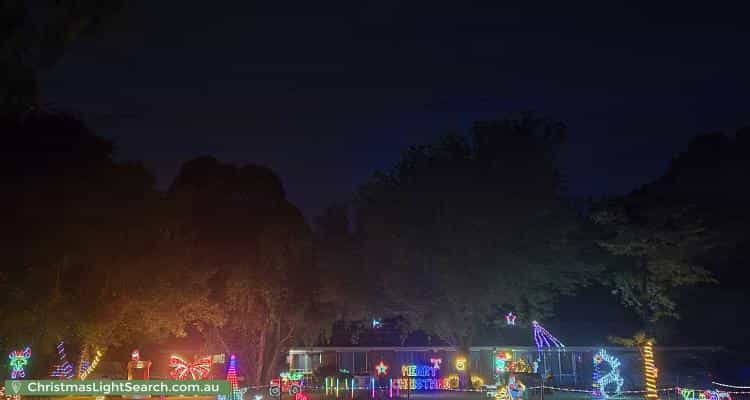Christmas Light display at 32 Collison Road, Cranbourne East