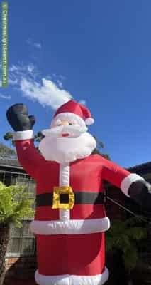 Christmas Light display at 53 Blandford Crescent, Bayswater North