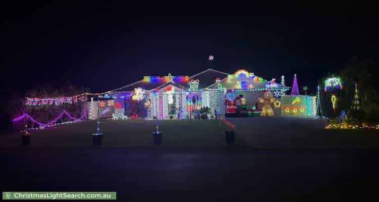 Christmas Light display at 10 McAndrew Street, Caboolture