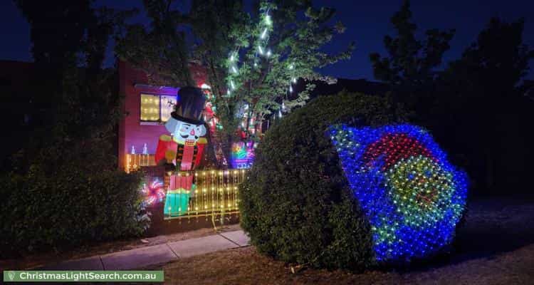 Christmas Light display at 7-11 Cassidy Street, Queanbeyan West