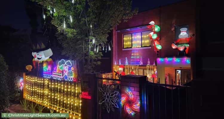 Christmas Light display at 7-11 Cassidy Street, Queanbeyan West