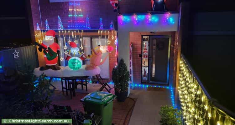Christmas Light display at 7-11 Cassidy Street, Queanbeyan West