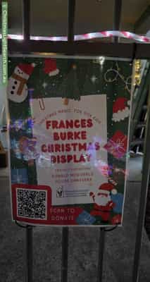 Christmas Light display at 49 Frances Burke Street, Gungahlin