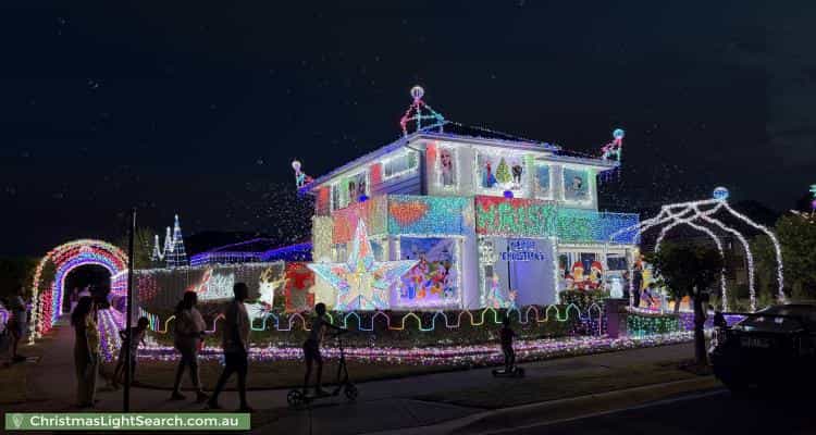 Christmas Light display at 66 Howarth Street, Ropes Crossing