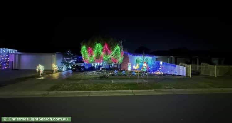 Christmas Light display at 38 Willcocks Avenue, Seaton