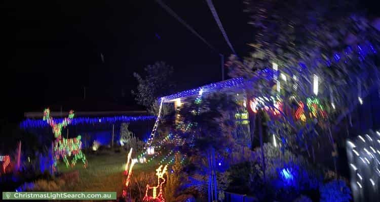 Christmas Light display at 45 Kimberley Road, Werribee