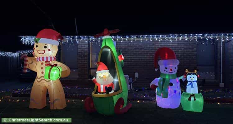 Christmas Light display at 45 Kimberley Road, Werribee