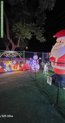 Christmas Light display at 36 Birun Street, Woodridge