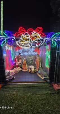 Christmas Light display at 36 Birun Street, Woodridge